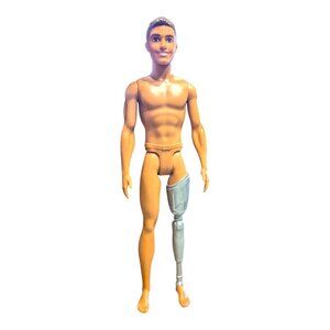 Barbie Fashionistas 212 Ken Doll - Prosthetic Leg - Medium Skin - HJT11